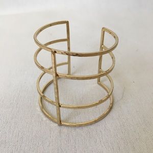 Stacked bangle bracelet cuff